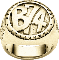 b74selectedgoods gold ring b frankfurt Sticker