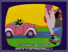 Season 8 Poochie The Rockin Dog GIF by The Simpsons