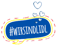 Teamlidl Hearts Sticker by lidlkarriere