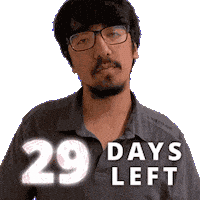 29 Days Sticker
