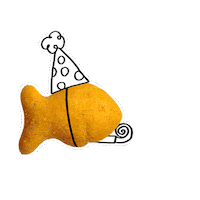 happy new year smile Sticker by Goldfish