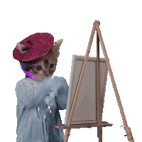 Art Artist Sticker by Bubble Punk