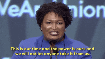 Stacey Abrams Politician GIF by GIPHY News