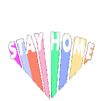 Corona Stay Home Sticker by Content Factory