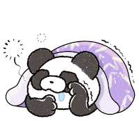Tired Night Sticker