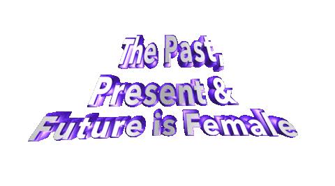 Women Womens History Month Sticker by GIPHY Text