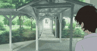 the girl who leapt through time scenery GIF by Funimation