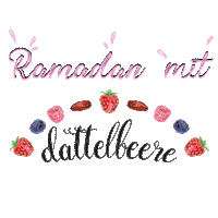dattelbeere ramadan ramazan dattelbeere ramadan mit Sticker