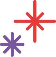 Stars Sparkling Sticker by DMU Graphic Design & Illustration