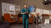 morphin dance cool scrubs robert downey jr GIF