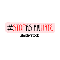 Stop Asian Sticker by Shutterstock