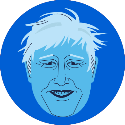 Boris Johnson Politics Sticker by The Telegraph