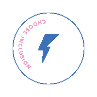 Be Kind Lightning Sticker by AbleCo