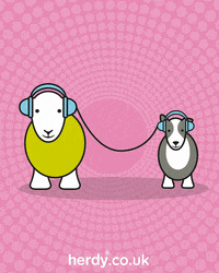 Herdy_UK music cartoon kawaii animated GIF