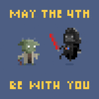 May The Fourth Be With You Star Wars GIF by BasedMinis