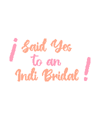 Fashion Week Bride To Be Sticker by House of Indi