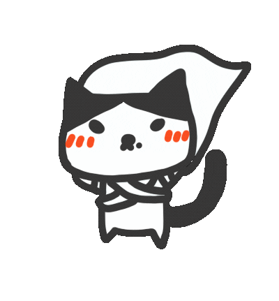 Cat Sticker by yomoyeah