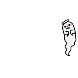 Halloween Ghost Sticker
