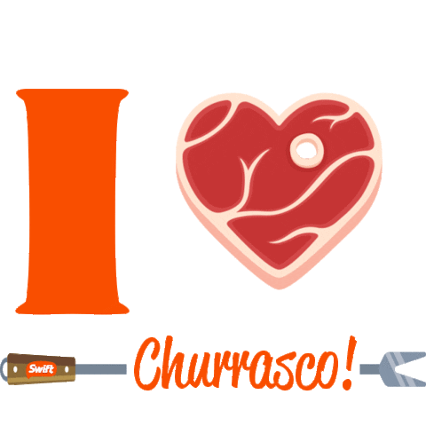 swiftmercadodacarne bbq swift carne churrasco Sticker