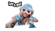 Lets Go Kiki Sticker by MAREEKA'S WORLD