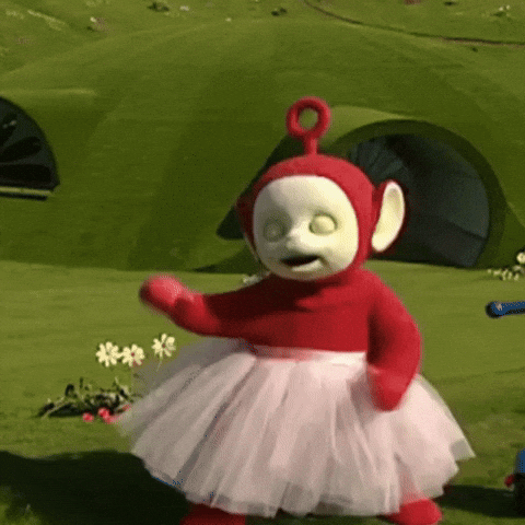 Happy Birthday Dancing GIF by Teletubbies