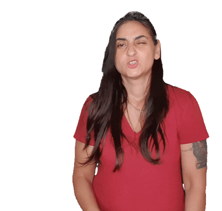 Stink Gebärdensprache Sticker by GordyFit