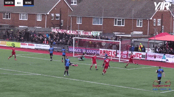 worthingfc football goal team uk GIF