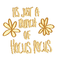 Hocus Pocus Halloween Sticker