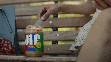 Peanut Butter Sandwich Snack GIF by Jif