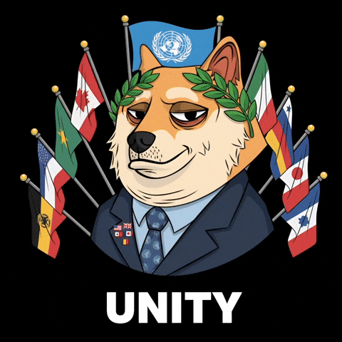 Shiba Inu Unity GIF by Doge Pound