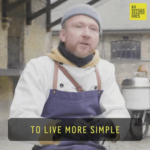 Keep It Simple GIF by 60 Second Docs