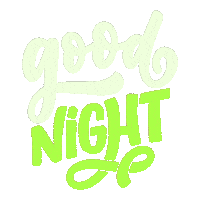 Tired Good Night Sticker