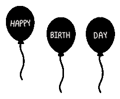 Happy Birthday Sticker by Bel Diniz