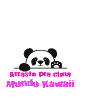 Panda Clique Sticker by Mundo Kawaii