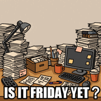 Ready For The Weekend Work GIF by Magic Eden