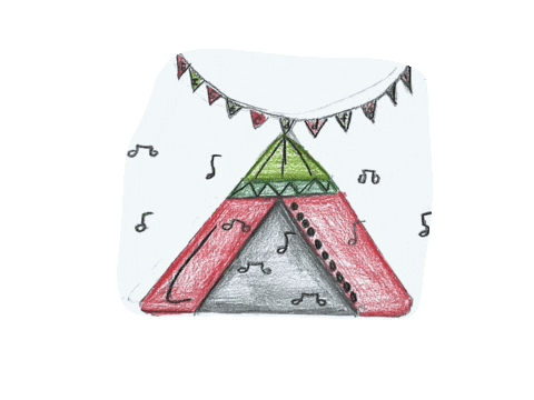 Eisteddfod Pontypridd Sticker by Menter Iaith Rhondda Cynon Taf