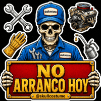 Skull Empezar GIF