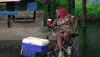 Red Solo Cup Barbecue GIF by The Public Theater