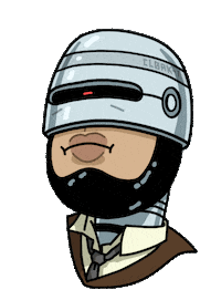 Police Cop Sticker by cloakwork