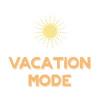 Out Of Office Vacation Sticker