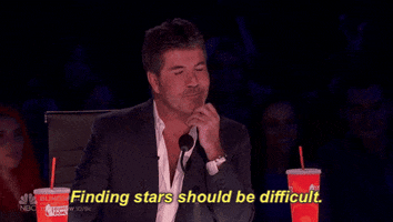Simon Cowell Finding Stars Should Be Difficult GIF by America's Got Talent