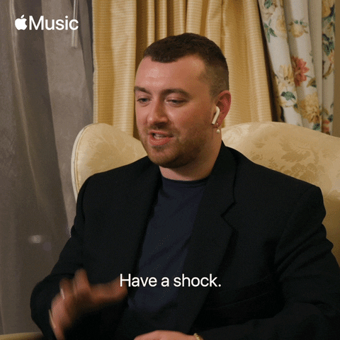 Sam Smith What GIF by Apple Music