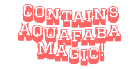 Vegan Chickpea Sticker by Aquafaba Test Kitchen