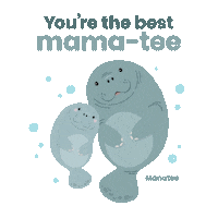 Manatee Sticker by Mandai Wildlife Reserve