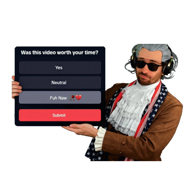 Wasting My Time Dislike Sticker