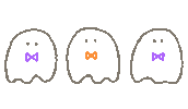 Halloween Ghosts Sticker