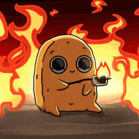 Struggling Everything Is Fine GIF by Sad Nuggie