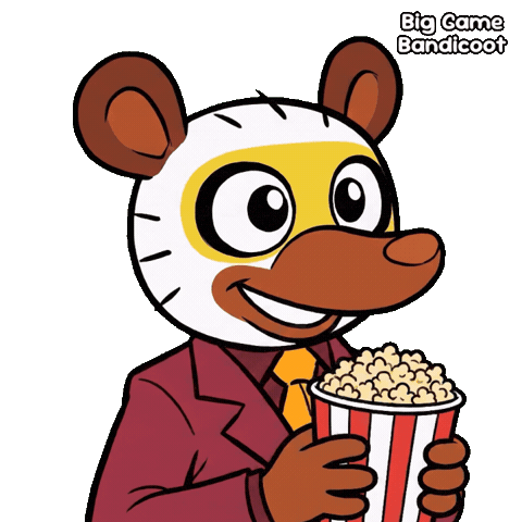 Go On Popcorn Sticker by VeeFriends