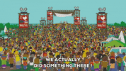crowd cheering GIF by South Park 