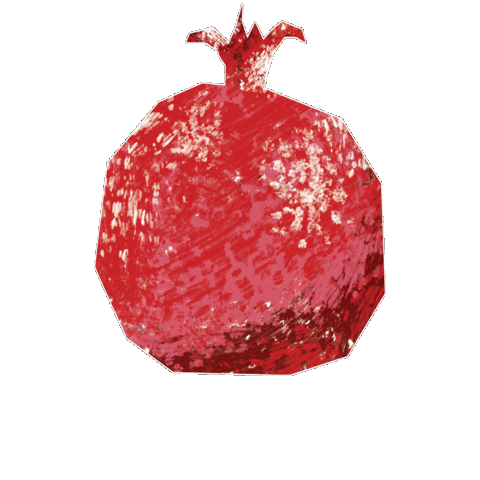 Pomegranate Sticker by Evoolution